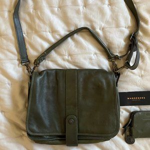 Wanderer Leather Crossbody Bag & Wallet